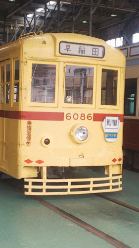 都電の路面電車の日イベント2019 2 6086号車と8810号車