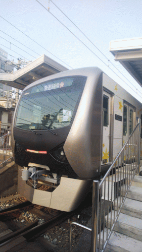新清水駅と長沼駅での静岡鉄道A3000形A3006F(100周年記念ラッピング電車)