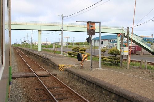 今は亡き2429Dの車窓から、音別駅