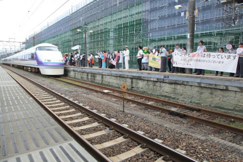 東武100系スペーシア 那須塩原駅に登場