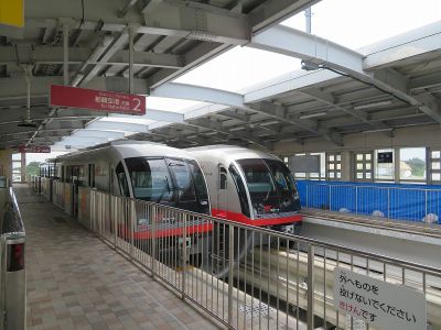 沖縄都市モノレール「ゆいレール」 試運転