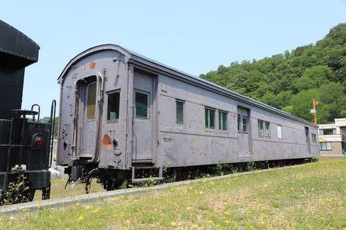 上砂川駅のスユニ60 218。