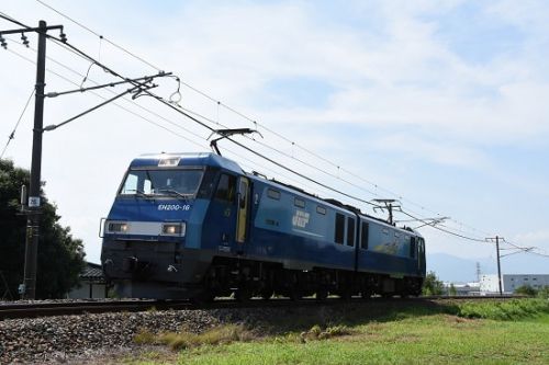本日の撮影 しなの鉄道 北しなの線 EH200初入線