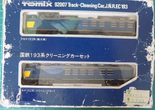 TOMIXの92007 国鉄193系クリーニングセットを見る