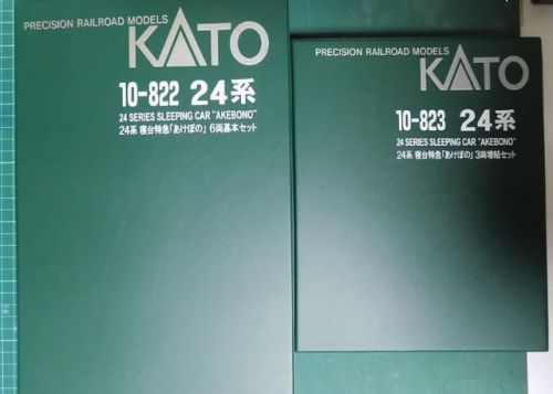 KATOの10-882/883で纏めた24系寝台特急「あけぼの」