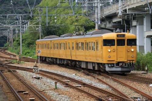 現役115系!相生駅