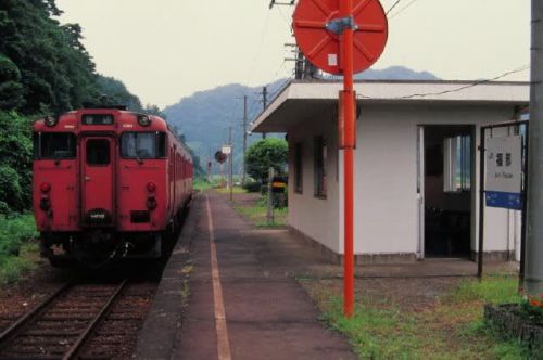 米原駅C56 160 SL北びわこ初デビュー5日前 1995-08-14