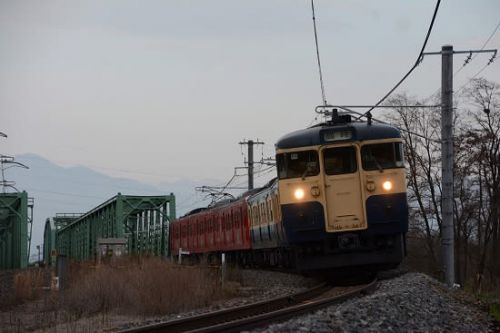 本日の撮影 しなの鉄道 長野マラソン臨