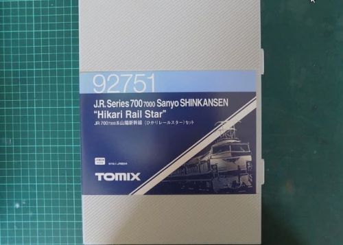 TOMIXの92761 JR 700-7000系山陽新幹線(ひかりレールスター)