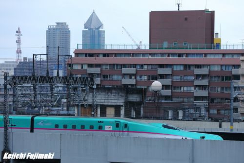 E5系U39編成 団体臨時列車 新潟~函館北斗 出発