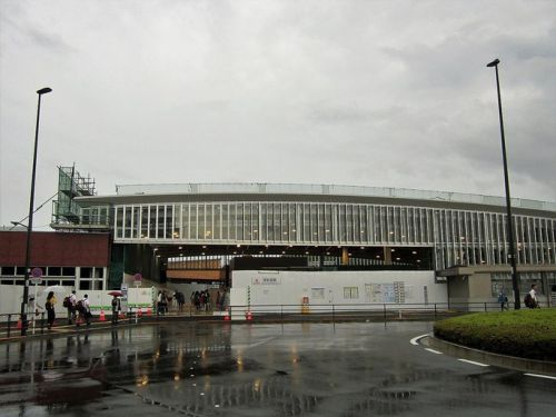 東急田園都市線「南町田グランベリーパーク駅」駅名変更の現場公開