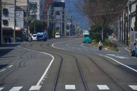 嵐電嵐山本線 帷子ノ辻駅