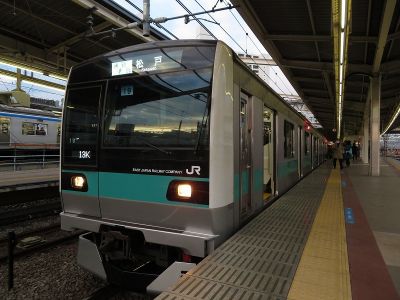 JR東日本E233系2000番台 小田急小田原線通勤準急松戸行き