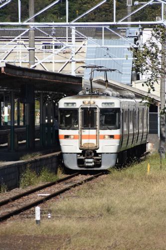 本日の撮影 台風後の運転再開列車 飯田線と中央西線より