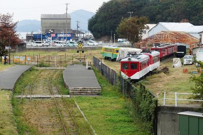 コンターサークル地図の旅-下津井電鉄跡
