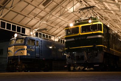 京都鉄道博物館での夜間無料開館