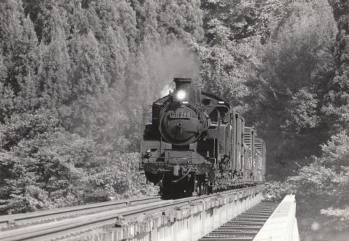 ＳＬ「Ｃ１１形」、重連でラストラン　真岡鉄道に多くのファン