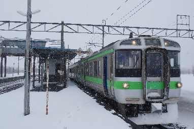 岩見沢駅橋上駅舎化10周年キネン乗り継ぎ(その3)