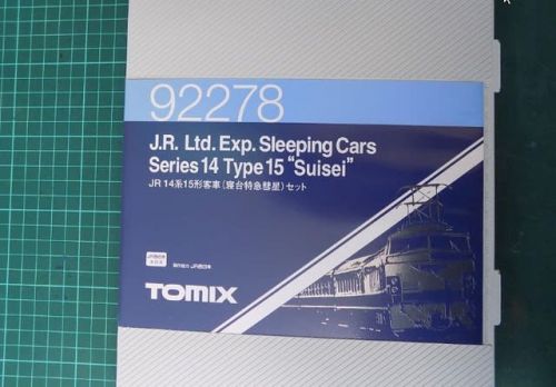 TOMIXの92278 JR 14系15形客車(寝台特急彗星)セット