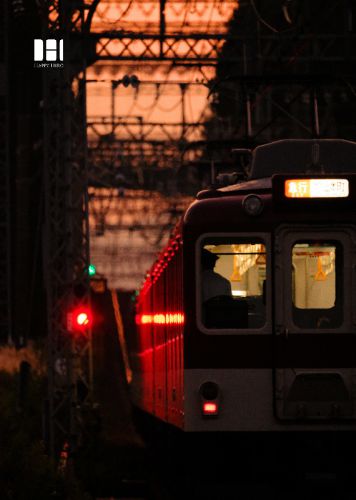 去りゆく列車