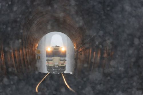 磐西の山間を走る列車たち4(磐西キハ)
