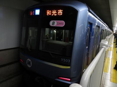 横浜高速鉄道Y500系 東京メトロ副都心線各駅停車和光市行き