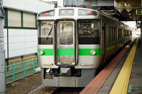 F-6発進します・手稲駅