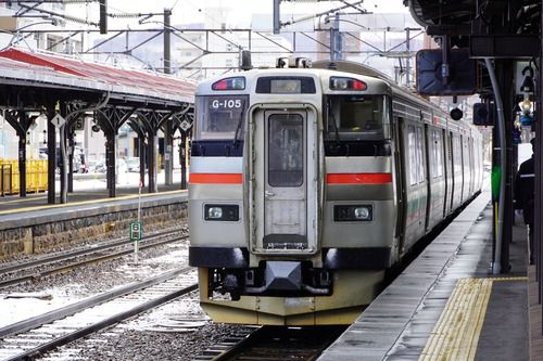小樽駅で、G-105編成さん