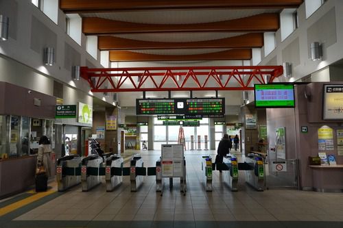 ヒトは少なめです・手稲駅