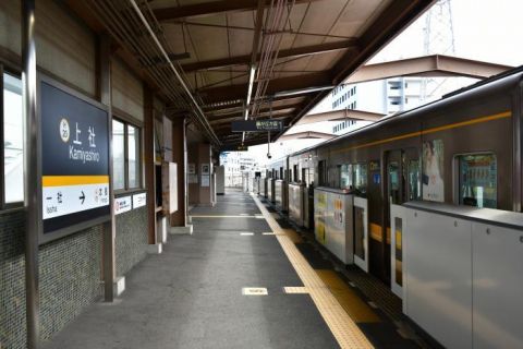 地下鉄東山線高架区間で撮り鉄 上社駅、本郷駅
