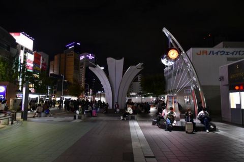 秋の阪堺電車の旅 天王寺駅前からチン電乗車