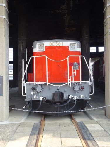 2019年8月の岡山・広島・鳥取・兵庫旅行 10 津山まなびの鉄道館 展示車両 2 DE50 1号機