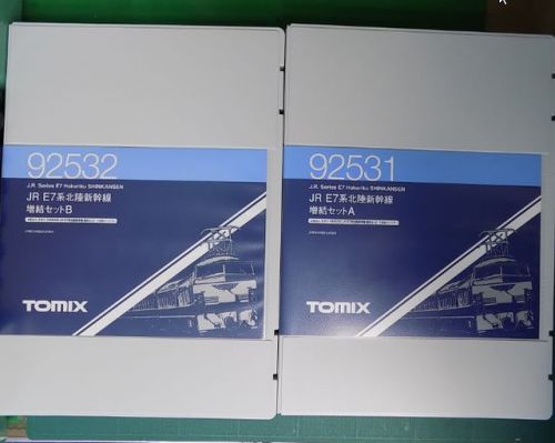 TOMIXの92531/92532 JR E7系北陸新幹線
