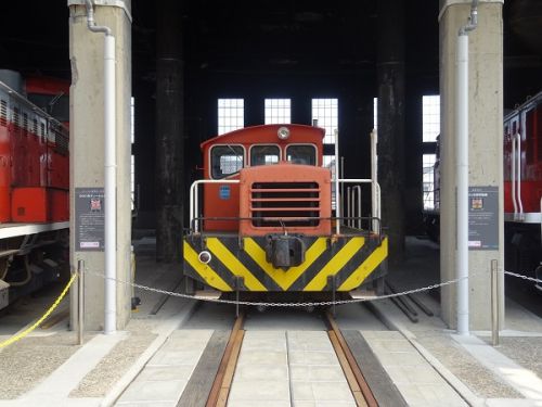 2019年8月の岡山・広島・鳥取・兵庫旅行 10 津山まなびの鉄道館 展示車両 3 10t 貨車移動機