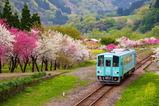 春から初夏の鉄道風景