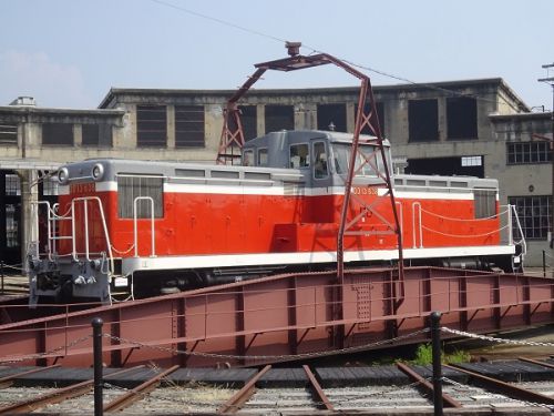 2019年8月の岡山・広島・鳥取・兵庫旅行 10 津山まなびの鉄道館 展示車両 6 DD13 638号機