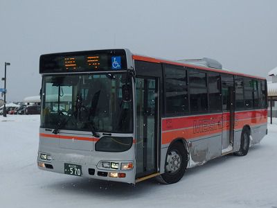 2019年12月9日名士バス 興部線&北紋バス 興部線(名寄駅前~興部~紋別ターミナル)-名寄本線代替バス前半