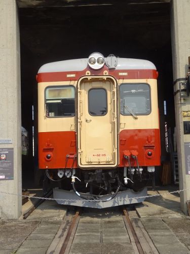 2019年8月の岡山・広島・鳥取・兵庫旅行 10 津山まなびの鉄道館 展示車両 8 キハ52 115