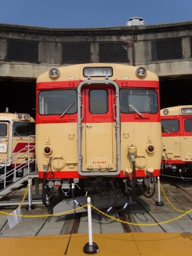 2019年8月の岡山・広島・鳥取・兵庫旅行 10 津山まなびの鉄道館 展示車両 10 キハ58 563