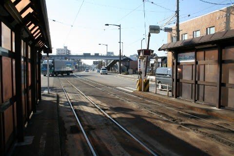 豊橋鉄道 東八町駅(電停)