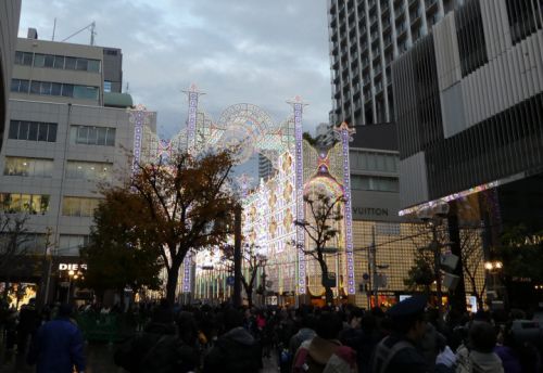 神戸ルミナリエ&京都駅のクリスマスツリー