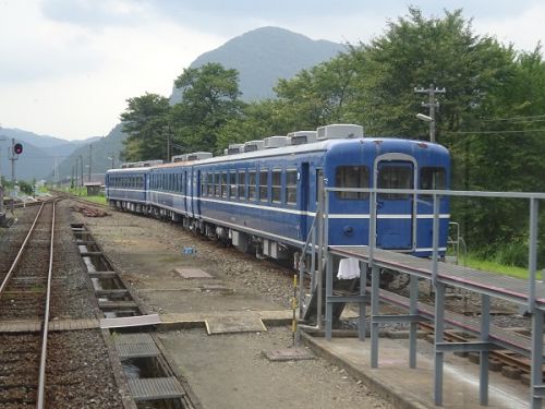 2019年8月の岡山・広島・鳥取・兵庫旅行 12 若桜鉄道の旅 その6 若桜鉄道の保存車両 12系客車