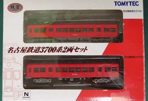 TOMYTECの鉄道コレクションから名古屋鉄道3700系2両セットを見る