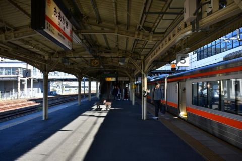養老鉄道 室駅、西大垣駅