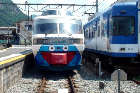 夏の大月駅(10年前ってどうだった?)