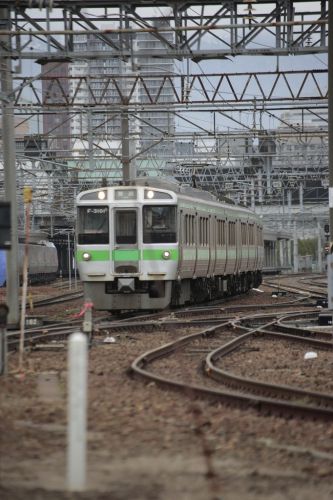 ５月１７日　苗穂駅遠望