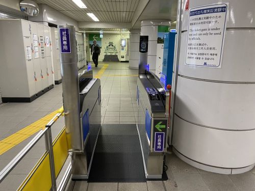 【中央線】森ノ宮駅の顔認証改札、(地味に)アップグレードされる