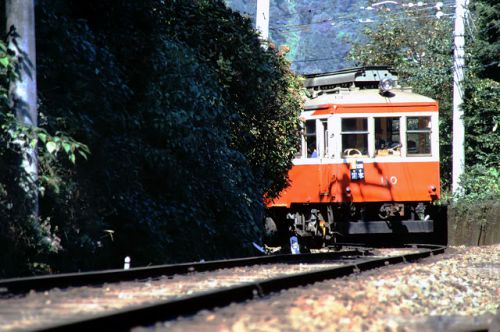 秋に訪れた 箱根登山鉄道 1985.10.27