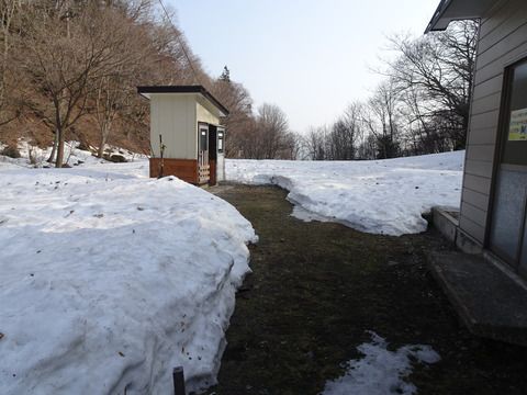 JR北海道フリーパスの旅(2018.3.27)2日目 その10~新しくなった小幌駅のバイオトイレ