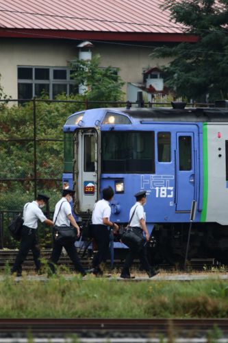 特急ニセコとマヤ検サンド 2020/09/10